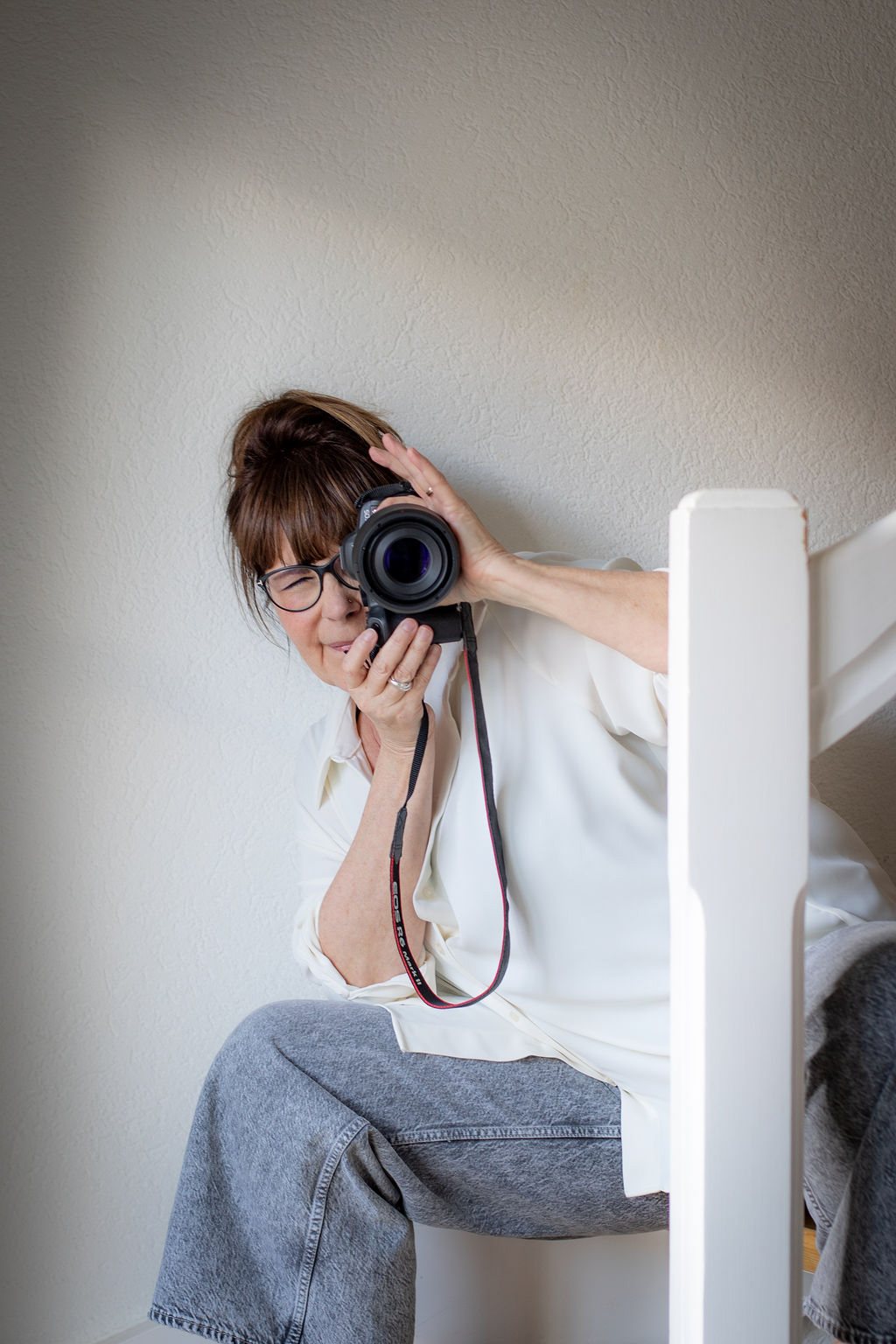 Portrait de Corinne Genier, photographe